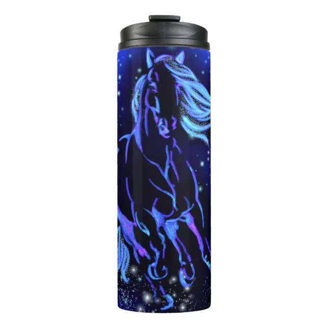 Bouteilles Isothermes Paruline thermique du cheval de course (Devant)