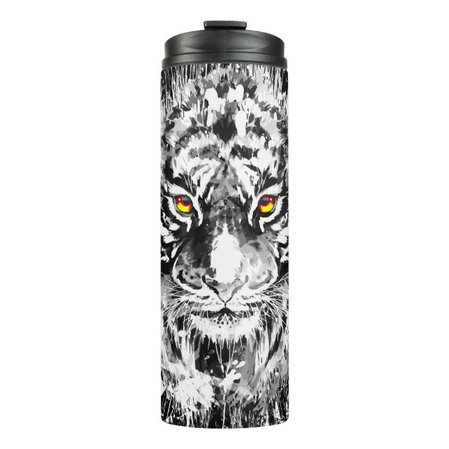 Bouteilles Isothermes Paruline thermique du tigre | Tiger Travel Mug (Devant)