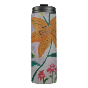 Bouteilles Isothermes Paruline thermique Lily orange
