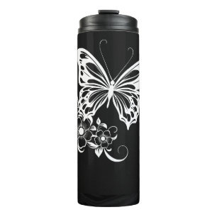Bouteilles Isothermes Paruline Thermique Papillon Et Fleur