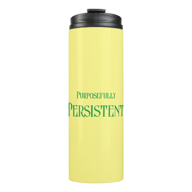 Bouteilles Isothermes Paruline thermique persistant intentionnellement (Devant)