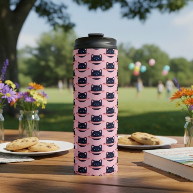 Bouteilles Isothermes Paruline thermique Planète Chat (Créateur téléchargé)