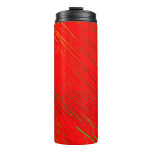 Bouteilles Isothermes Paruline thermique rouge marbré