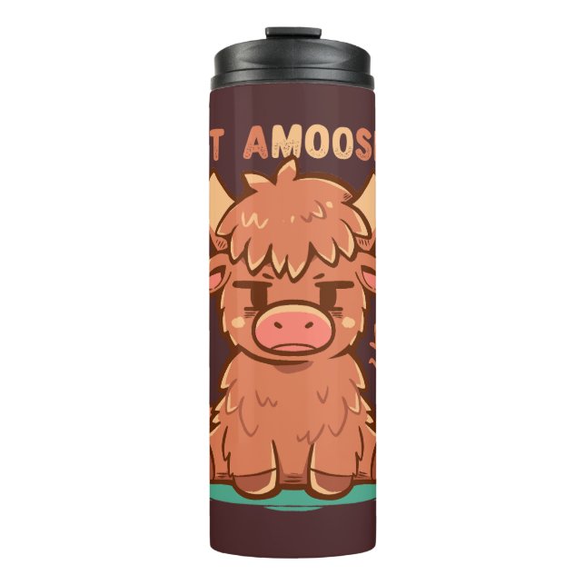 Bouteilles Isothermes Pas aMOOsé  (Devant)