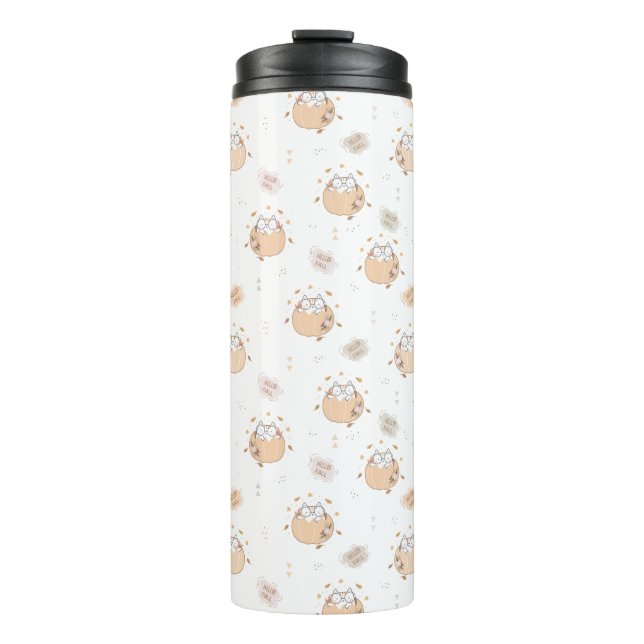 Bouteilles Isothermes Pastel Autumn Cute Cats (Devant)