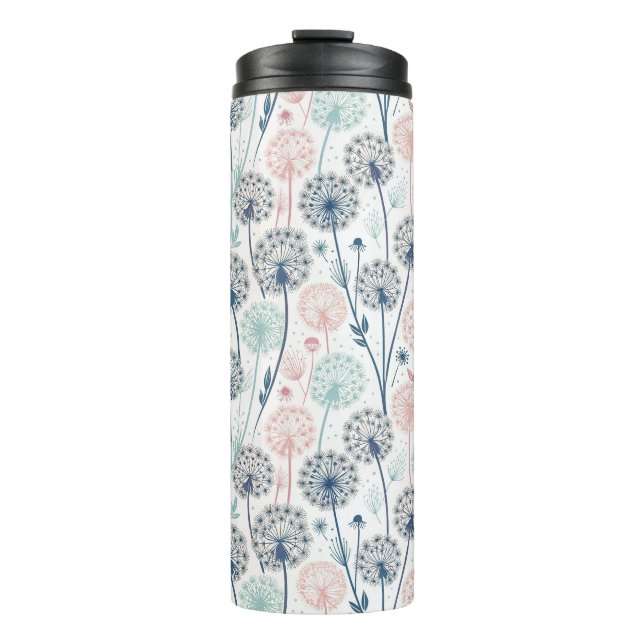 Bouteilles Isothermes Pastel Dandelion Dreams - Whimsical Floral (Devant)