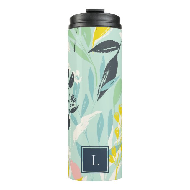 Bouteilles Isothermes Pastel Folift Motif Monogram Thermal Tumbler (Devant)