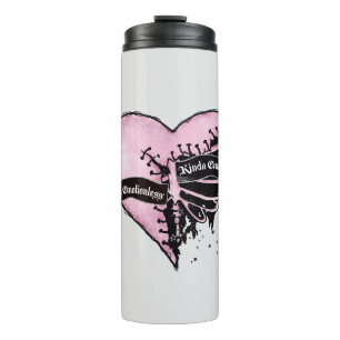 Bouteilles Isothermes Pastel Goth Heart Émotionnel et sans émotion