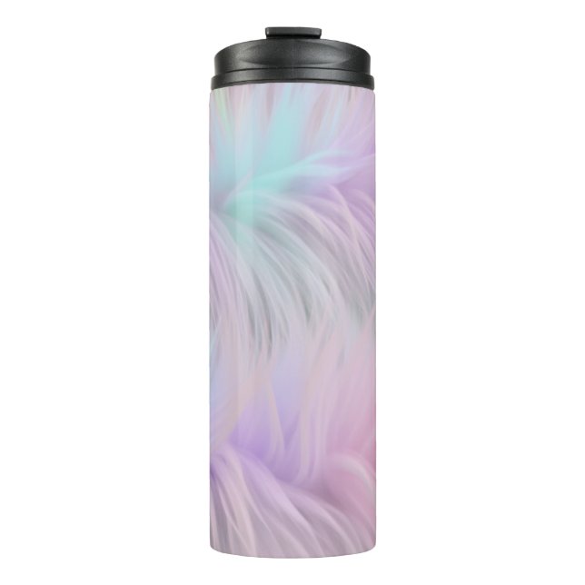 Bouteilles Isothermes Pastel Rainbow Fur (Devant)