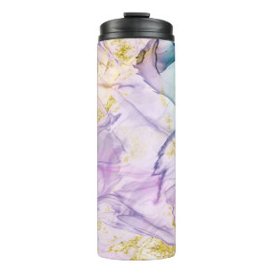 Bouteilles Isothermes *~ Pastel Rainbow Opal Parties scintillant or Abst