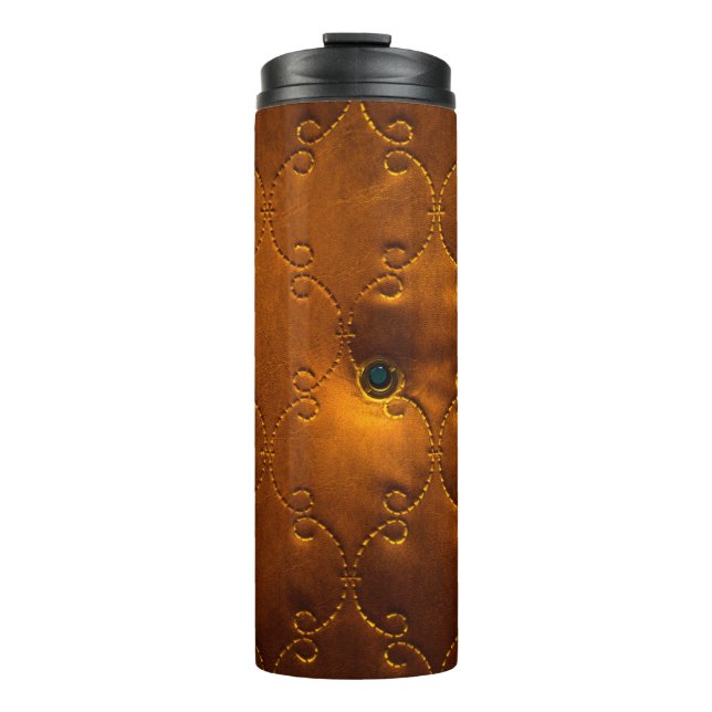 Bouteilles Isothermes Pattern of genuine leather door upholsterydoor, go (Devant)