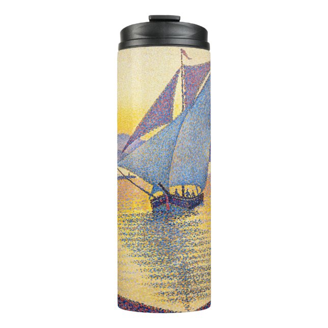 Bouteilles Isothermes Paul Signac - Le Port au coucher du soleil, Opus 2 (Devant)