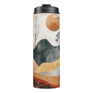Bouteilles Isothermes Paysage Abstrait de Boho (15)