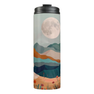 Bouteilles Isothermes Paysage Abstrait de Boho (21)