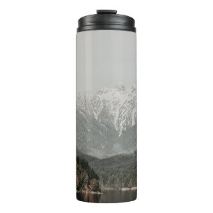 BOUTEILLES ISOTHERMES PAYSAGE D'ARBRES ET DE MONTAGNE