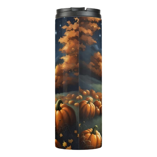 Bouteilles Isothermes Paysage d'Halloween (Dos)