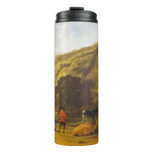 Bouteilles Isothermes Paysage fluvial avec cavaliers Aelbert Cuyp