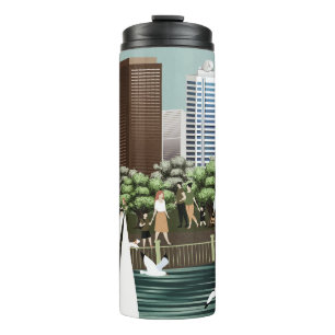 Bouteilles Isothermes Paysage urbain