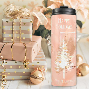 Bouteilles Isothermes Peach 6 Modèles photo White Christmas Tree