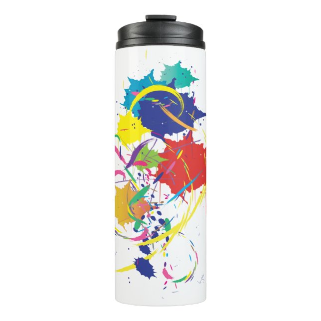Bouteilles Isothermes Peinture Abstraite Art moderne Cool.ai (Devant)