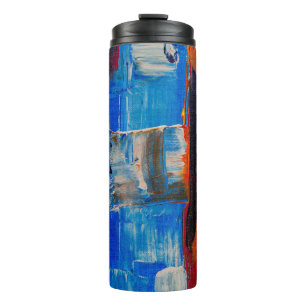Bouteilles Isothermes Peinture abstraite couleur aérée