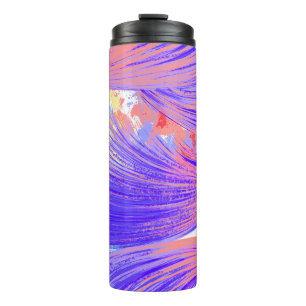 Bouteilles Isothermes Peinture arc-en-ciel Plumes Phoenix