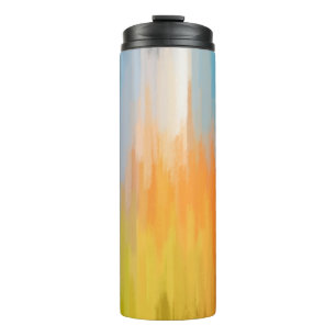 Bouteilles Isothermes Peinture Colorée Abstraite
