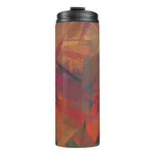 Bouteilles Isothermes Peinture Colorée Abstraite #2