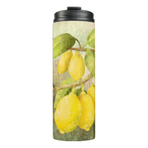 Bouteilles Isothermes Peinture de citrons