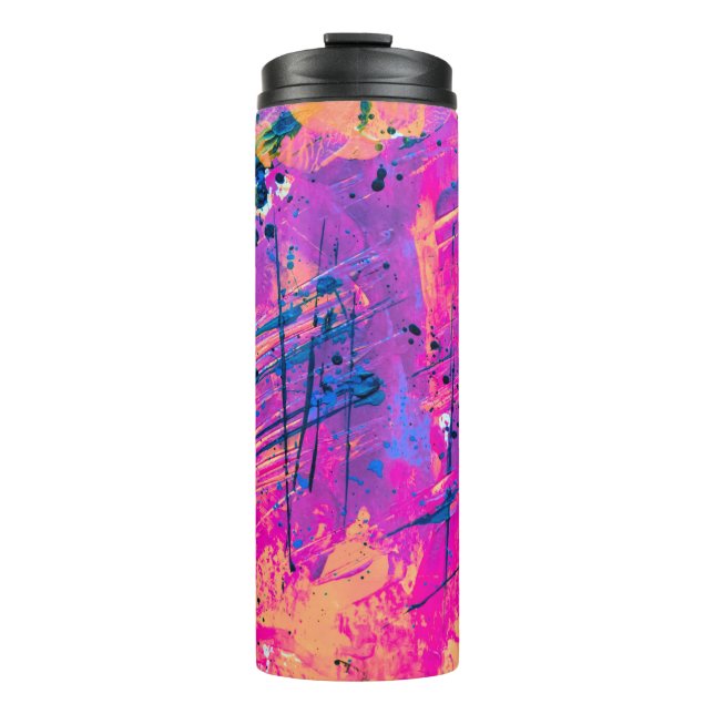 Bouteilles Isothermes Peinture de couchage d'été Abstraite (Devant)