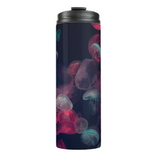 BOUTEILLES ISOTHERMES PEINTURE DE JELLYFISH COULEUR ASSORTIE