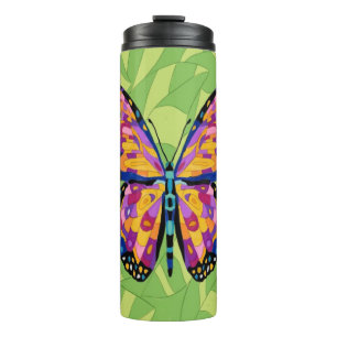Bouteilles Isothermes Peinture de papillon abstrait 