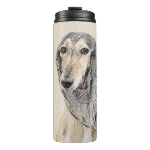 Bouteilles Isothermes Peinture de Saluki (Faune) - Cute Original Chien A