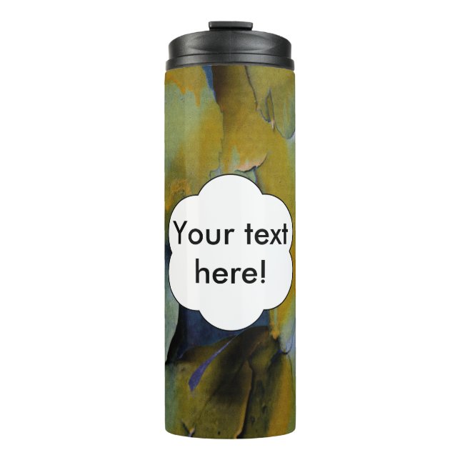 Bouteilles Isothermes Peinture d'épluchage (Devant)