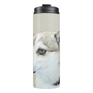 Bouteilles Isothermes Peinture norvégienne Lundehund - Art original chie