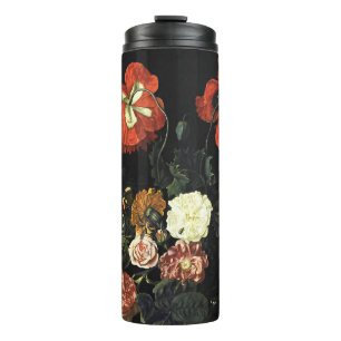 Bouteilles Isothermes Peinture vintage Vie morte avec Fleurs