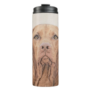 Bouteilles Isothermes Peinture Vizsla - Joli art original chien