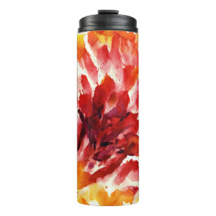 Bouteilles Isothermes Peintures florales abstraites 5 d'aquarelle