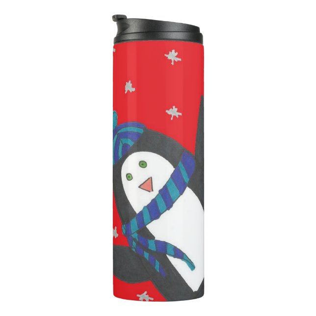 Bouteilles Isothermes Penguin de Christmas (Tourné sur la droite)