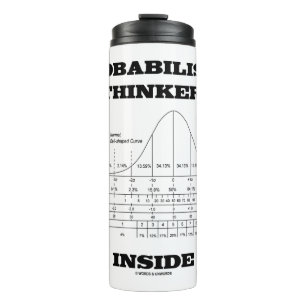 Bouteilles Isothermes penseur probabiliste à l'intérieur de l'Humour de