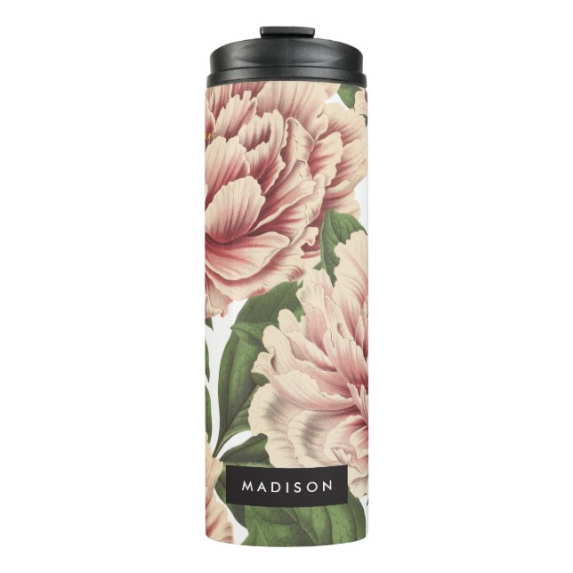 Bouteilles Isothermes Peony vintage (Devant)