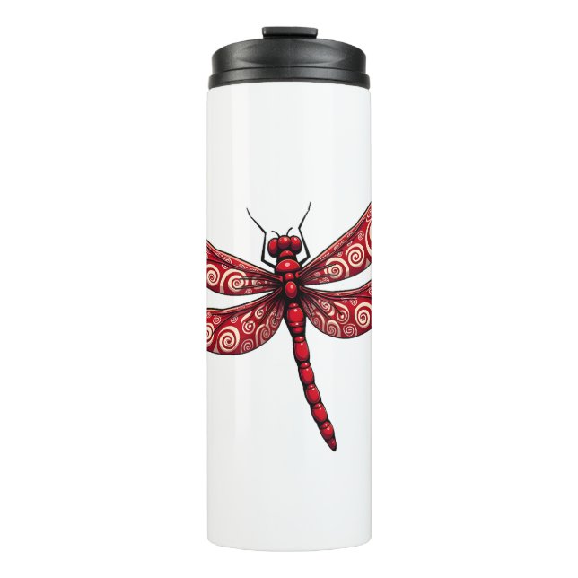 Bouteilles Isothermes Peppermint dragonfly (Devant)