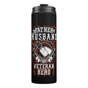 Bouteilles Isothermes Père, Mari, Héros vétéran Armée patriotique