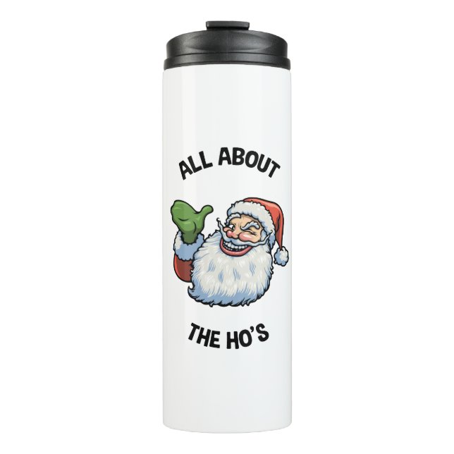 Bouteilles Isothermes Père Noël à propos des héros (Devant)