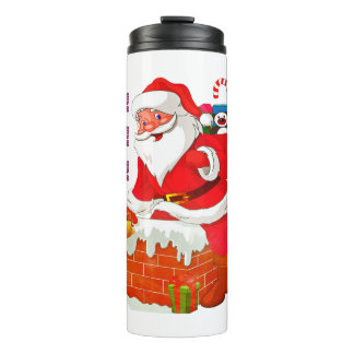 Bouteilles Isothermes PÈRE NOËL AVEC DES PRÉSENTS DE NOËL, OH ! Oh ! Oh