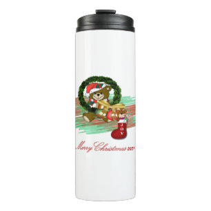 Bouteilles Isothermes Père Noël Joy Sock Christmas Thermal Tumbler