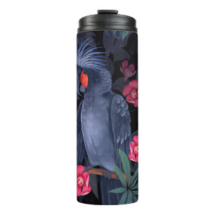 Bouteilles Isothermes Perroquet floral exotique : Nature tropicale