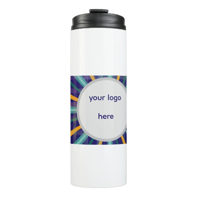 Bouteilles Isothermes personalised stunning blue Thermal Tumbler (Devant)