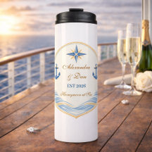 Personalized Nautical Honeymoon Crest