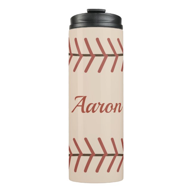 Bouteilles Isothermes Personalized Vintage Baseball Thermal Tumbler Gift (Devant)